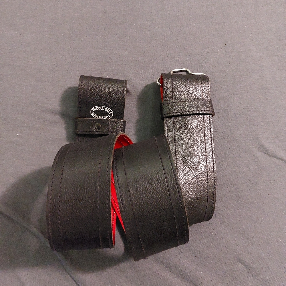 Nicoll Bros Leather Kilt Belt